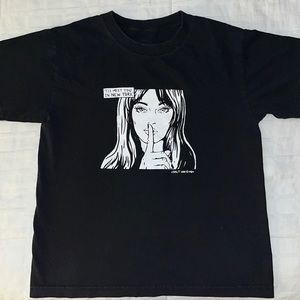 john galt/brandy melville “i’ll meet you in new york” graphic tee
